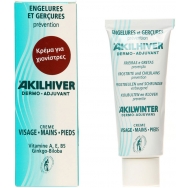 Akileine Akilhiver Frostbite & Chilblains Prevention 75ml - Снежен крем, подходящ за ръце, крака и лице Akileine Akilhiver Frostbite & Chilblains Prevention 75ml - Снежен крем, подходящ за ръце, крака и лице