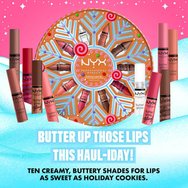 Nyx Professional Makeup Promo Holiday Butter Gloss Vault Lip Gloss Kit 10 бр Nyx Professional Makeup Promo Holiday Butter Gloss Vault Lip Gloss Kit 10 бр