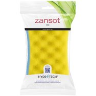 Zansot Hydrotech Double Sided Sponge 1 брой - Жълт и Син - Двоен гъба за пълно отстраняване на вредни остатъци