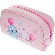 Mad Beauty I Heart Stitch Wash Bag Козметична чантичка, вдъхновена от Stitch & Angel 1 брой Mad Beauty I Heart Stitch Wash Bag Козметична чантичка, вдъхновена от Stitch & Angel 1 брой