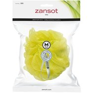 Zansot Mesh Sponge Medium 1 Τεμάχιο - Κίτρινο - Σφουγγάρι Τούλι για Αίσθηση Απαλότητας & Αναζωογόνησης
