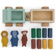 Trixie Wooden Animal Car with Trailer Код 77821, 1 бр
