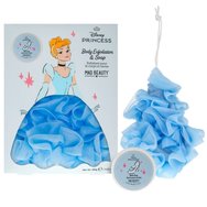 Mad Beauty Promo Disney Princess Body Exfoliator & Tuberose & Jasmine Bath Soap Ексфолираща гъба за тяло & хидратиращ сапун, вдъхновен от Cinderella, с аромат на тубероза & жасмин 100g Mad Beauty Promo Disney Princess Body Exfoliator & Tuberose & Jasmine Bath Soap Ексфолираща гъба за тяло & хидратиращ сапун, вдъхновен от Cinderella, с аромат на тубероза & жасмин 100g