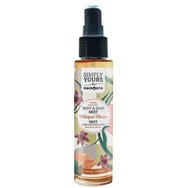 Macrovita Simply Yours Whisper Charm Vanilla & Jasmine Body & Hair Mist Хидратиращ спрей за тяло & коса с аромат на ванилия & жасмин 100ml
