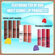 Nyx Professional Makeup Promo Holiday Butter Gloss Vault Lip Gloss Kit 10 бр Nyx Professional Makeup Promo Holiday Butter Gloss Vault Lip Gloss Kit 10 бр