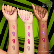 NYX Professional Makeup Beetlejuice Sandworm Swirl Lip Gloss 8ml - 02 Green & Purple