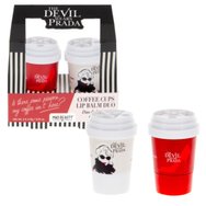 Mad Beauty Promo The Devil Wears Prada Coffee Cup Lip Balm Duo Хидратиращи масла с аромат на роза & алое вера за меки устни 2 броя Mad Beauty Promo The Devil Wears Prada Coffee Cup Lip Balm Duo Хидратиращи масла с аромат на роза & алое вера за меки устни 2 броя