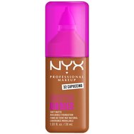 Nyx Professional Makeup Make'em Wonder Soft Matte Buildable Foundation Хидратиращ & Нежен Матов Фон дьо тен за по-гладка, равномерна & сияйна кожа 30ml - 32 Cappuccino