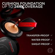 L\'Oreal Paris Infaillible 24H Fresh Wear Cushion Foundation Лек фон дьо тен за безупречно покритие, което остава устойчиво до & 24 часа 11g - 120 Warm Dore L\'Oreal Paris Infaillible 24H Fresh Wear Cushion Foundation Лек фон дьо тен за безупречно покритие, което остава устойчиво до & 24 часа 11g - 120 Warm Dore