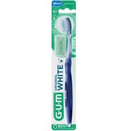 Gum Original White 563 Medium Toothbrush 1 брой - Синьо - Четка за зъби със средна твърдост за естествено бели зъби всеки ден
