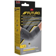 3M Futuro Premium Compression Elbow Sleeve 49006, Компресивен налакътник, който помага за облекчаване на сковаността на мускулите и ставите, болката и подуването 1 брой - S/M 3M Futuro Premium Compression Elbow Sleeve 49006, Компресивен налакътник, който помага за облекчаване на сковаността на мускулите и ставите, болката и подуването 1 брой - S/M