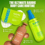 Nyx Professional Makeup Hair & Body Fragrance Mist Хидратиращ спрей за коса & тяло с аромат на кокос & праскова 80ml - Coconut Cutie