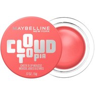 Maybelline Cloudtopia Cheek & Lip Mousse Матов мус за бузи и устни с лека текстура и наситен цвят 5g - 05 Coral Illusion Maybelline Cloudtopia Cheek & Lip Mousse Матов мус за бузи и устни с лека текстура и наситен цвят 5g - 05 Coral Illusion