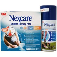 3M Nexcare Coldhot PROMO PACK Comfort Therapy Pack 1 парче & подарък Cold Spray 150ml - Нагреватели за ледени клетки / вода в желе форма 11см x 26см и охлаждащ спрей за случаи на наранявания и наранявания 3M Nexcare Coldhot PROMO PACK Comfort Therapy Pack 1 парче & подарък Cold Spray 150ml - Нагреватели за ледени клетки / вода в желе форма 11см x 26см и охлаждащ спрей за случаи на наранявания и наранявания