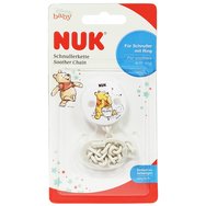 Nuk Disney Baby Winnie the Pooh Soother Chain with Ring 1 бр