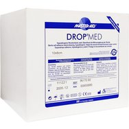 Master Aid Drop Med 10cm x 8 cm 50 бр - Залепващи марли със специална незалепваща повърхност