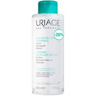 Uriage Promo Thermal Micellar Water Combination to Oily Skin 500ml - Thermal Facial - вода за очи за премахване на грим, подходяща за комбинирана към мазна кожа Uriage Promo Thermal Micellar Water Combination to Oily Skin 500ml - Thermal Facial - вода за очи за премахване на грим, подходяща за комбинирана към мазна кожа