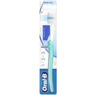 Oral-B 123 Indicator Medium Toothbrush 40mm 1 Брой - Тюркоазено / синьо
