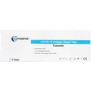 Clongene Lungene Covid-19 Antigen Rapid Self Test Cassette 5 бр - Диагностичен тест за бърз антигенен тест от назофарингеална проба