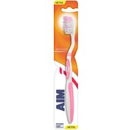 Aim Antiplaque Medium Toothbrush 1 Парче - Розово