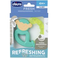 Chicco Refreshing Teether with Ergonomic Shape 4m+, 1 Парче - Зелено