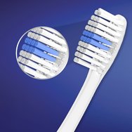 Oral-B 123 Indicator Medium Toothbrush 35mm 1 Парче - Синьо/Бяло