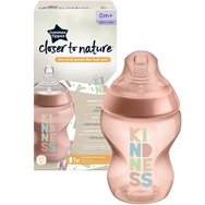 Tommee Tippee Closer to Nature Baby Bottle 0m+, 260ml Код 42250205 - Розов