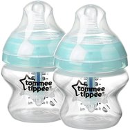 Tommee Tippee Closer to Nature Advanced Anti-Colic Baby Bottle 0m+, 2 Бройки (2х150мл) Код 42260286
