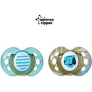 Tommee Tippee Moda Soothers 18-36m, 2 Части Код 43343801 - Злато / Синьо