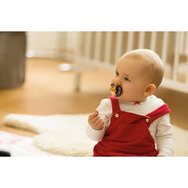 Nuk Space Silicone Soother 0-6m 1 Брой - Светло розово