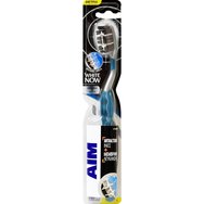 Aim White Now Antibac + White Medium Toothbrush 1 брой - Бензин