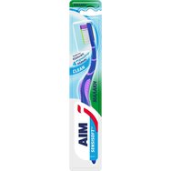 Aim Sensisoft Clean Soft Toothbrush1 брой - синьо / люляк - Мека четка за зъби против плака за дълбоко почистване, нежна към венците Aim Sensisoft Clean Soft Toothbrush1 брой - синьо / люляк - Мека четка за зъби против плака за дълбоко почистване, нежна към венците