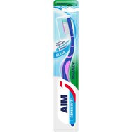 Aim Sensisoft Clean Soft Toothbrush 1 брой - синьо / фуксия - Мека четка за зъби против плака за дълбоко почистване, нежна към венците Aim Sensisoft Clean Soft Toothbrush 1 брой - синьо / фуксия - Мека четка за зъби против плака за дълбоко почистване, нежна към венците