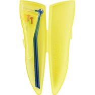 Curaprox Cps 459 Prιme Pocket Set 1 брой - Жълт - Джобни интердентални четки размер 06,07,08,09,011 с калъф за носене Curaprox Cps 459 Prιme Pocket Set 1 брой - Жълт - Джобни интердентални четки размер 06,07,08,09,011 с калъф за носене