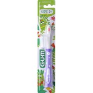 Gum Promo Kids Toothpaste 3+ Years 100ml (2x50ml) & Подарък Gum Kids 2+ Years Soft Toothbrush 1 брой - лилаво
