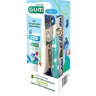 Gum Promo Junior Toothpaste 6+ Years 100ml (2x50ml) & Подарък Gum Junior 6+ Years Soft Toothbrush 1 брой - Ciel