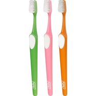 Tepe Supreme Soft Toothbrush 3 части, зелено - розово - оранжево