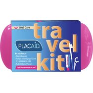 Plac Aid Oral Care Travel Kit 1 брой - Фуксия