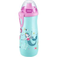 Nuk First Choice Sports Cup 24m+ 450ml - Детска бутилка за вода с капак Push-Pull Nuk First Choice Sports Cup 24m+ 450ml - Детска бутилка за вода с капак Push-Pull
