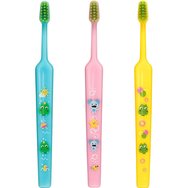 Tepe Good Mini Extra Soft Toothbrush Bolibompa 0-3 Years 3 части - Синьо / Розово / Жълто