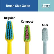 Tepe Good Mini Extra Soft Toothbrush Bolibompa 0-3 Years 3 части - Синьо / Розово / Жълто