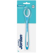 Jordan Clinic Tongue Cleaner 1 брой - светло син - Уред за почистване на език с удобна дръжка Jordan Clinic Tongue Cleaner 1 брой - светло син - Уред за почистване на език с удобна дръжка