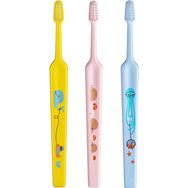 Tepe Kids Mini Extra Soft Toothbrush 0-3 Years 3 части, жълто / розово / синьо