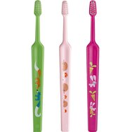 Tepe Kids Mini Extra Soft Toothbrush 0-3 Years 3 части, зелено / розово / фуксия