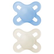 Mam Original Start Silicone Soother 0-2m 2 бр, Код 078SBc - Синьо/Сиво