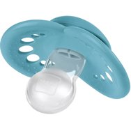 Mam Original Unprinted Matt Silicone Soother 6-16m 2 части, код 178SBC - син