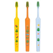 Tepe Good Mini Extra Soft Toothbrush Bolibompa 0-3 Years 3 части - жълто / оранжево / синьо