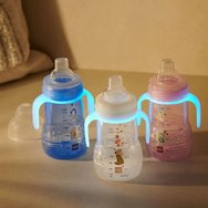 Mam Hold my Bottle Day & Night Код 421, 2 бр. - Розови / Прозрачни