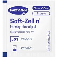 Hartmann Soft-Zellin 60x30mm, 100 бр