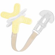Mam Bite & Relax Phase 2 & Clip 4m+, Код 566, 1 бр - Жълто